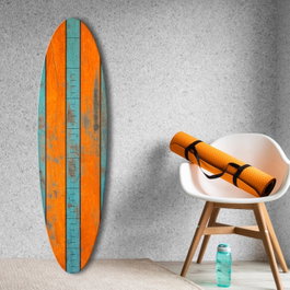 Wallity Cuadro Decorativo Multicolor de MDF 33 x 120 cm